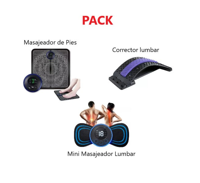 Pack Masajeadores corporales