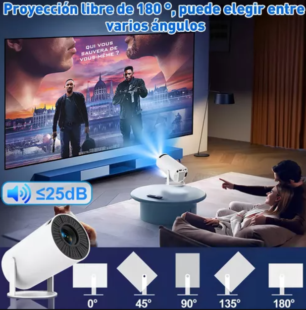 Proyector Mini Portátil Profesional 4k