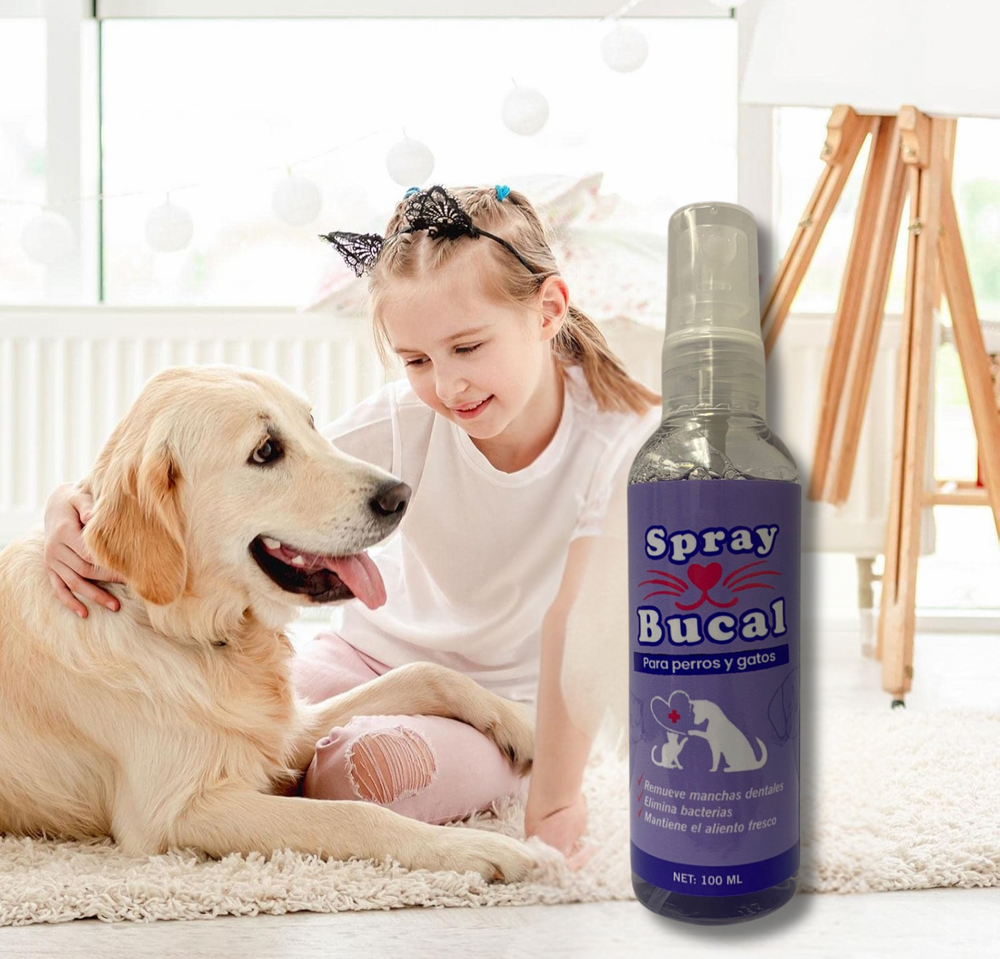 Spray Bucal Para Mascotas 100ml